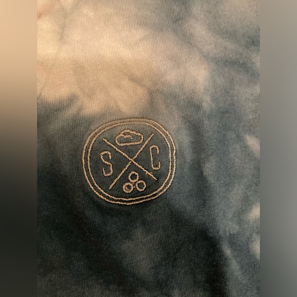 SandCloud Blue TieDye Tshirt, Size L - Picture 2 of 3